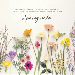 🌷 SPRING SALE 🌷